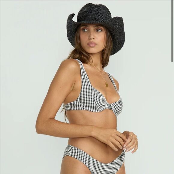 Billabong Wave Check Chloe Underwire Top - Picture 4 of 6